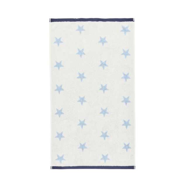 Helena Springfield Long Island Star Bath Towel, Blue & Red - image 1