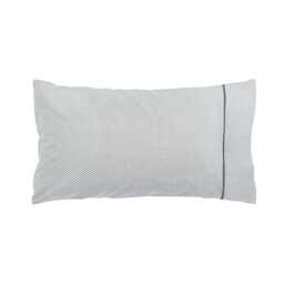 Bedeck of Belfast Reya Pair of Standard Pillowcases, Green - thumbnail 1