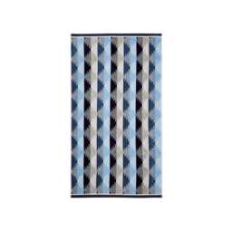 Bedeck of Belfast Kayah/Liyana Hand Towel, Indigo & Charcoal