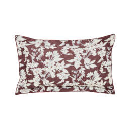 Bedeck of Belfast Aris Oxford Pillowcase, Mulberry - thumbnail 1