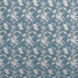 V&A Enchanted Garden Cushion 45cm x 45cm, Blue - thumbnail 2