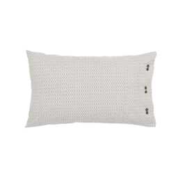Bedeck of Belfast Liyana Pair of Standard Pillowcases, Chambray Blue