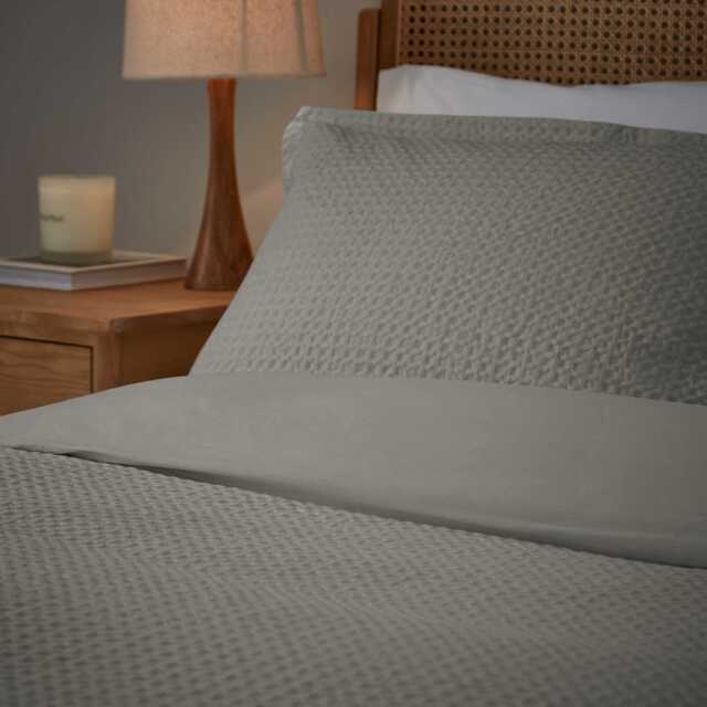 Murmur Lida Single Duvet Cover SET, Cloud Grey - image 1