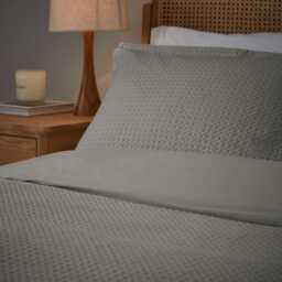 Murmur Lida Single Duvet Cover SET, Cloud Grey - thumbnail 1