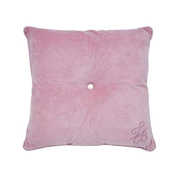 Ted Baker Branded Button Cushion 50cm x 50cm, Pink - image 1
