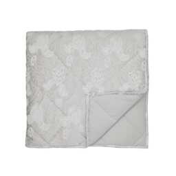 Sanderson Ashbee Throw, Platinum