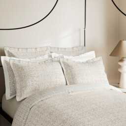 V&A Kerala Double Duvet Cover, Ivory - thumbnail 2