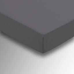 Helena Springfield, 50/50 Plain Dye Percale Kingsize Fitted Sheet, Charcoal