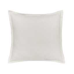 William Morris Pure Linen Cotton Sham Pillowcase, Silver