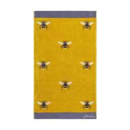 Joules Botanical Bee Bath Sheet, Gold - thumbnail 1