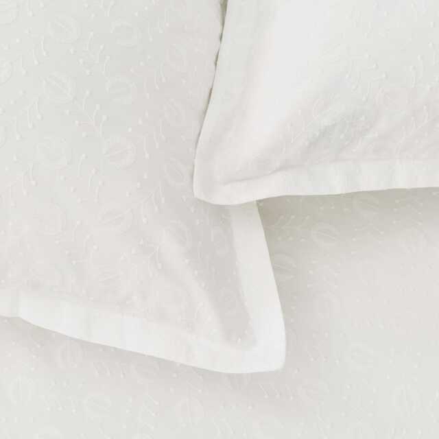 Murmur Alice Oxford Pillowcase, White - image 1