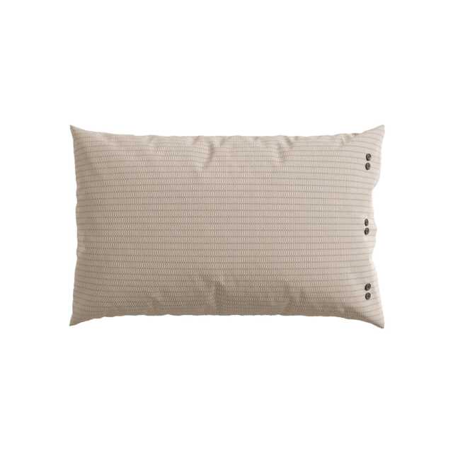 Bedeck of Belfast Umma Pair of Standard Pillowcases, Charcoal/Gold - image 1
