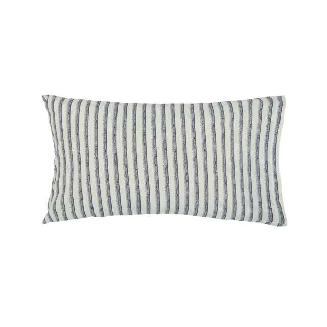 Burleigh x Bedeck of Belfast Regal Peacock Pair of Standard Pillowcases, Charcoal/White - image 1