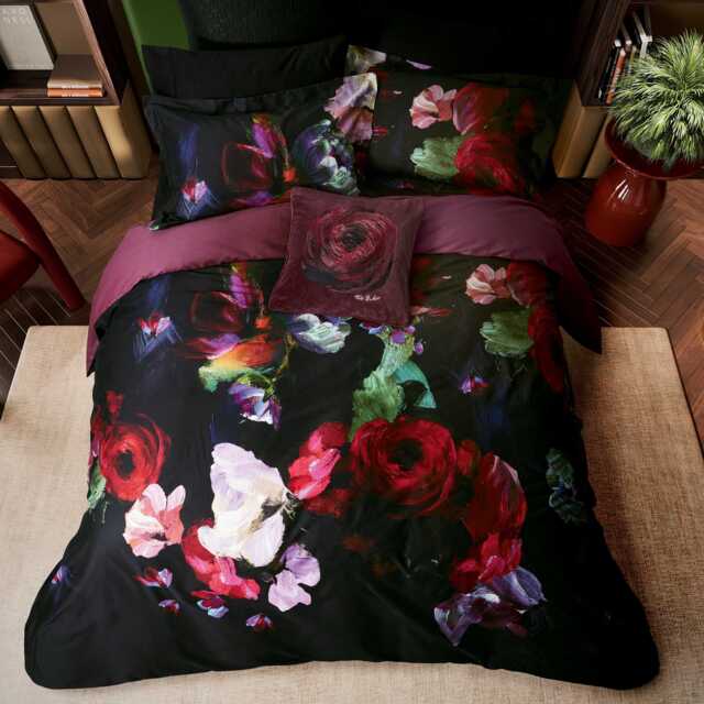 Ted Baker Expressionist Floral Double Duvet Cover Set, Multi - image 1