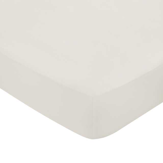 Bedeck of Belfast Fine Linens 600 Thread Count Egyptian Cotton Double Fitted Sheet, Cashmere - image 1