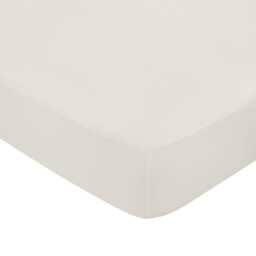 Bedeck of Belfast Fine Linens 600 Thread Count Egyptian Cotton Double Fitted Sheet, Cashmere - thumbnail 1