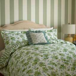Sanderson Hedra Double Duvet Cover SET, Botanical Green - thumbnail 2