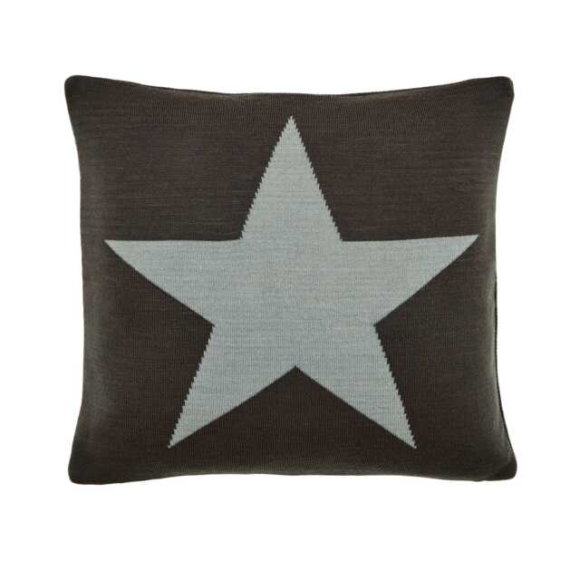 Helena Springfield Long Island Star Cushion 45cm x 45cm, Grey - image 1