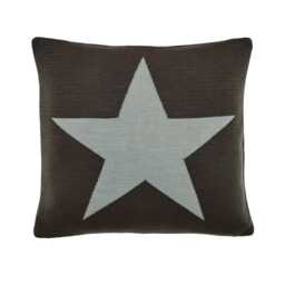 Helena Springfield Long Island Star Cushion 45cm x 45cm, Grey