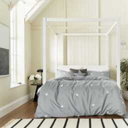 Helena Springfield Long Island Star Cushion 45cm x 45cm, Grey - thumbnail 2