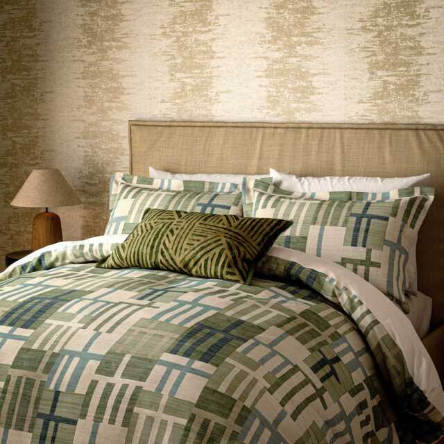 Harlequin Monolith Single Duvet Cover SET, Jade - image 1
