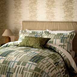 Harlequin Monolith Single Duvet Cover SET, Jade - thumbnail 1