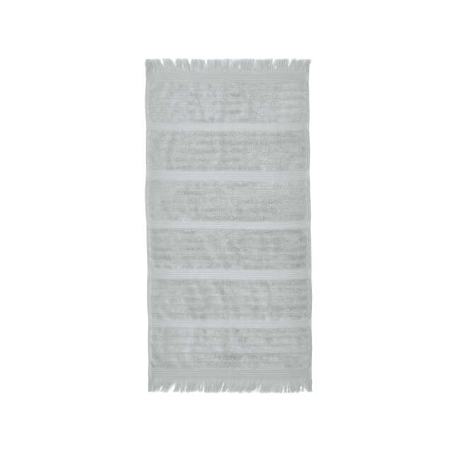 Murmur Leif Bath Sheet, Cloud Grey - image 1