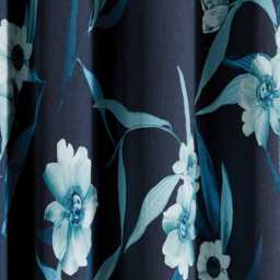 "Ted Baker Cabana Lined Curtains 90"" x 54"", Navy"