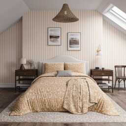 Helena Springfield Harvest Moon Pheasants Single Duvet Cover SET, Copper - thumbnail 2