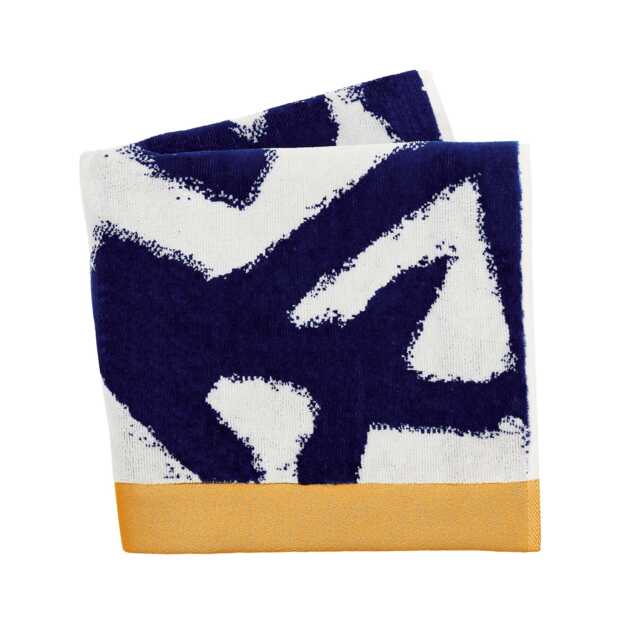 Harlequin Sophie Robinson Thicket Bath Towel, Lapis - image 1