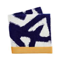 Harlequin Sophie Robinson Thicket Bath Towel, Lapis - thumbnail 1