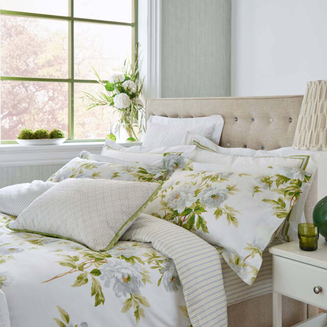 Sanderson Adele Single Duvet Cover SET, English Pear - image 1