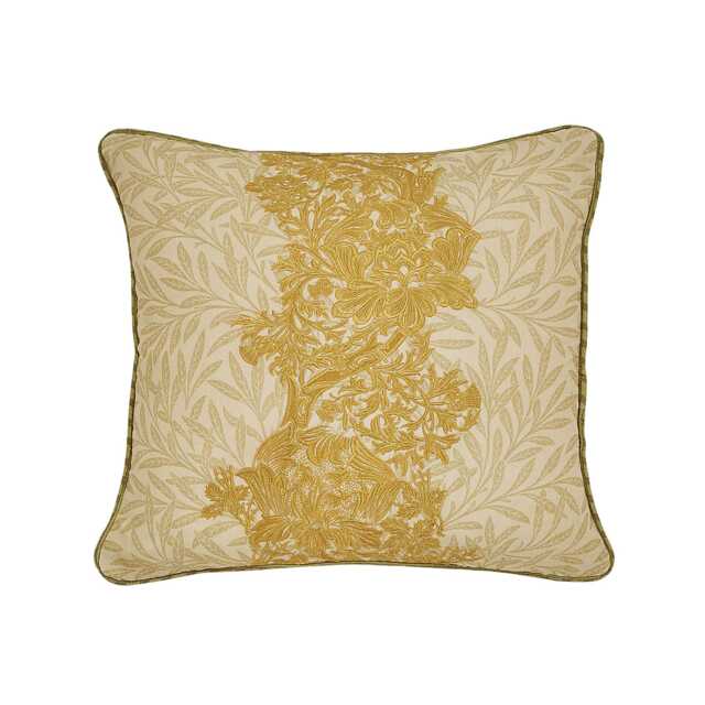 Morris & Co X Emery Walker Elmcote Cushion 50cm x 50cm, Sunflower - image 1