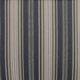 Bedeck of Belfast Oscar Pair of Standard Pillowcases, Charcoal & Tan - thumbnail 2