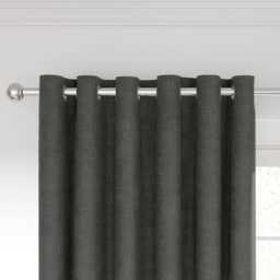 "Nalu Nicole Scherzinger Kalo Lined Curtains 66"" x 72"", Charcoal"