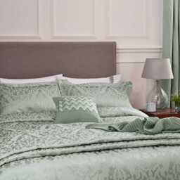 1951 Kadir Quilted Throw, Sage - thumbnail 2