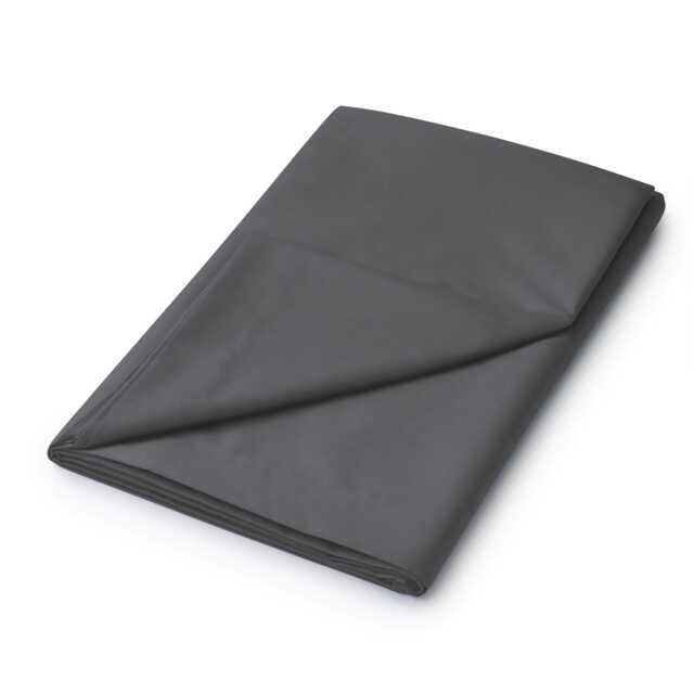 Helena Springfield, 50/50 Plain Dye Percale Kingsize Flat Sheet, Charcoal