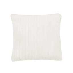 Murmur Flynn Quilted Cushion 50cm x 50cm, White