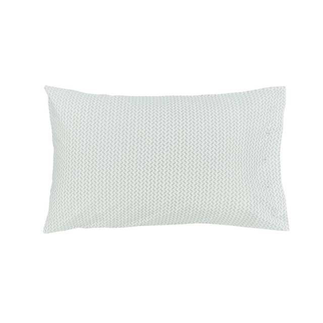 Bedeck of Belfast Azmi Pair of Standard Pillowcases, Blue - image 1