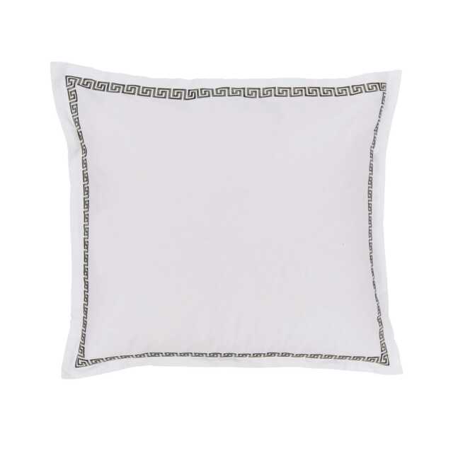 Bedeck of Belfast Yoko Pair of Square Oxford Pillowcases, Green - image 1