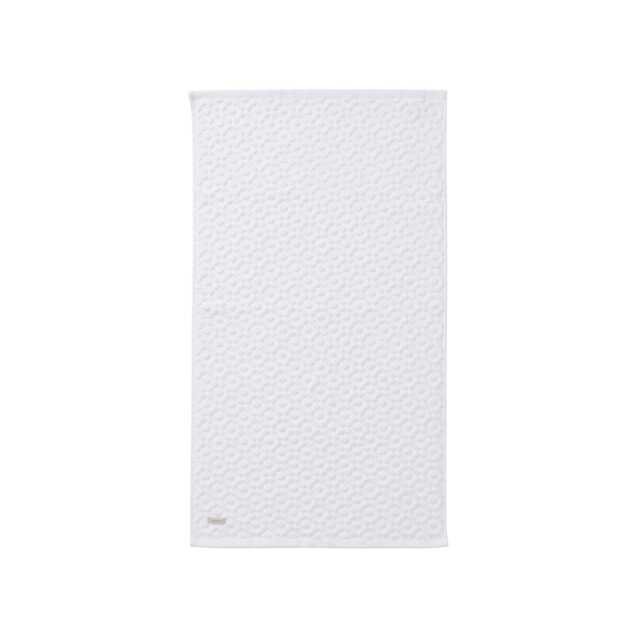Murmur Fae Sculpted Bath Towel, White - image 1