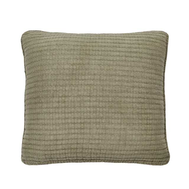 Bedeck of Belfast Nora Sham Pillowcase, Sage Green/Tuberose - image 1