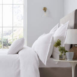 Murmur Ari Oxford Pillowcase, White - thumbnail 2