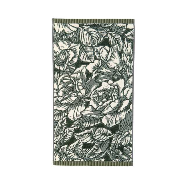 Burleigh x Bedeck of Belfast Hibiscus Bath Towel, Green - image 1