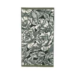 Burleigh x Bedeck of Belfast Hibiscus Bath Towel, Green - thumbnail 1