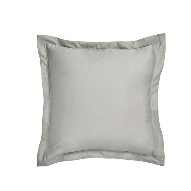 Ted Baker 250 Thread Count Plain Dye Square Oxford Pillowcase, Silver - image 1