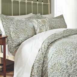 Morris & Co Willow Boughs Single Duvet Cover SET, Sage - thumbnail 1