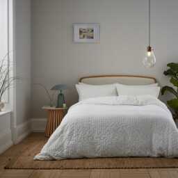 Murmur Nia Single Duvet Cover SET, White - thumbnail 2