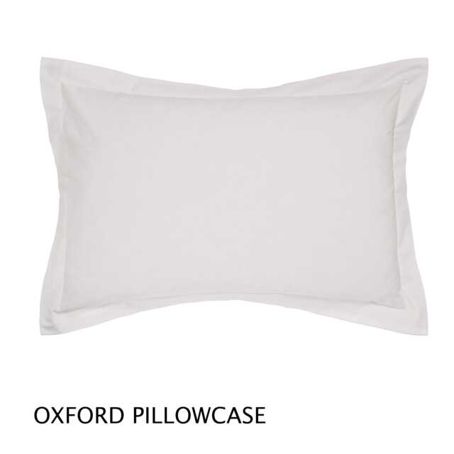 Helena Springfield, 50/50 Percale Oxford Pillowcase, Silver