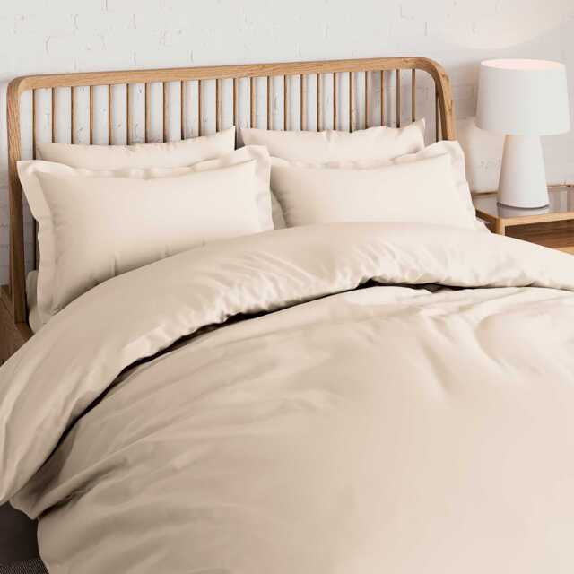 Luxury Linen Duvet Cover, Single, 500 Thread Count, 100% Cotton, By Bedeck  - image 1